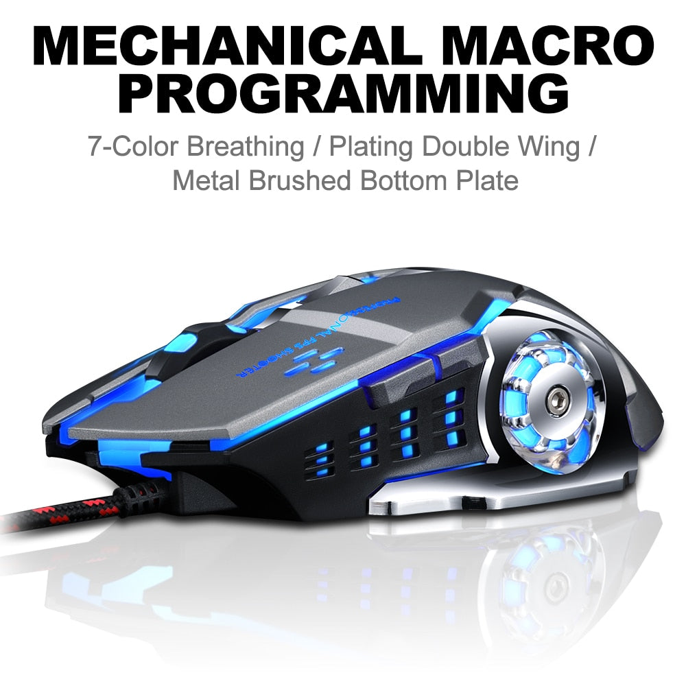 LED Gaming Headset Combo