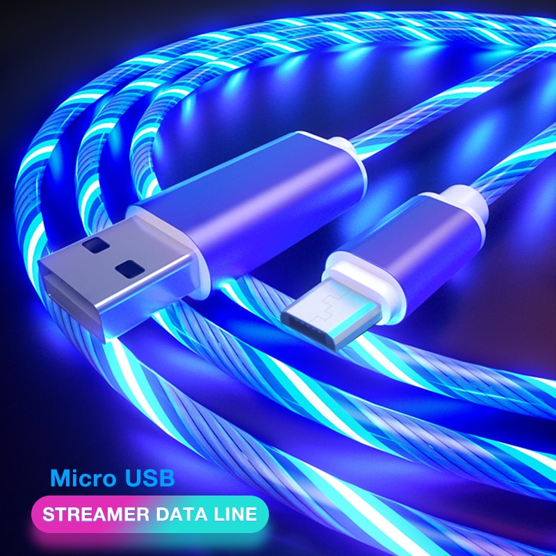 LED Glowing Cable Cord