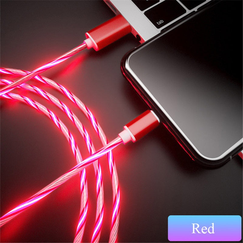 LED Glowing Cable Cord