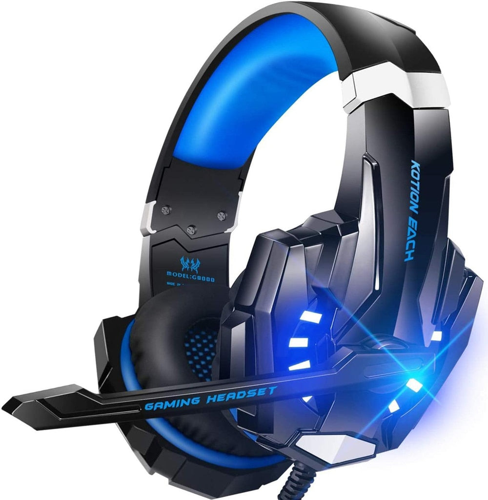 LED Gaming Headset Combo