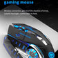 Mechanical Wireless LED Mouse