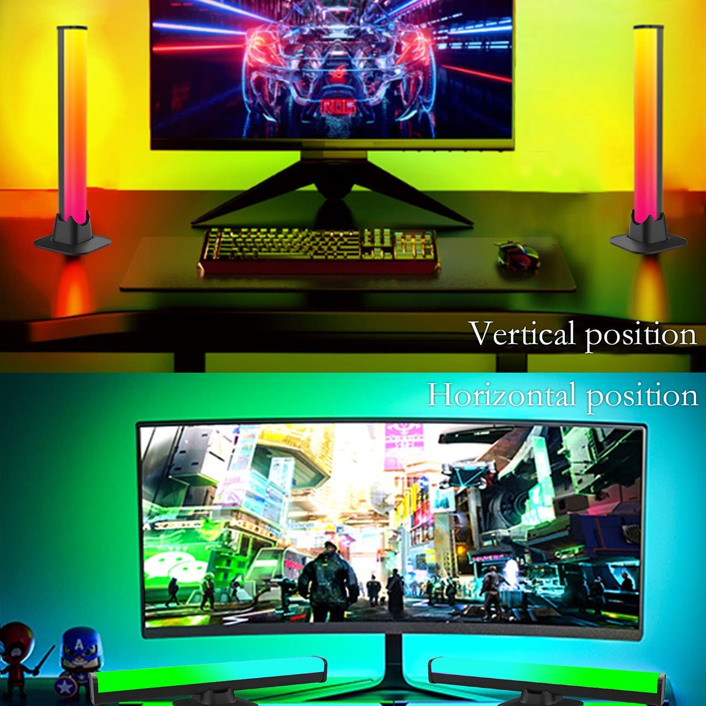 🌈✨️ Smart LED Light Bar – Modern Lighting for Every Space