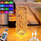 Crystal LED Touch Lamp