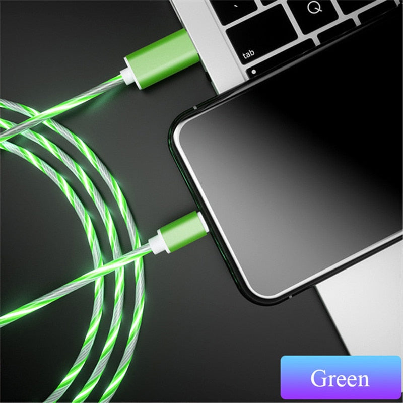LED Glowing Cable Cord